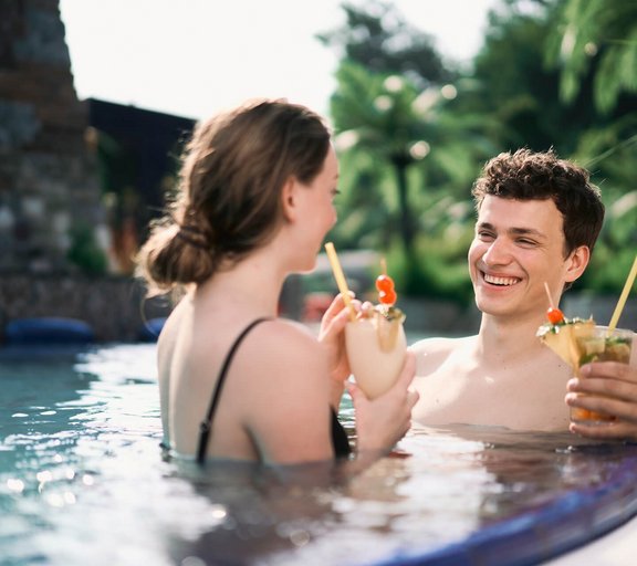 Cabrio-Therme mit Südsee-Flair